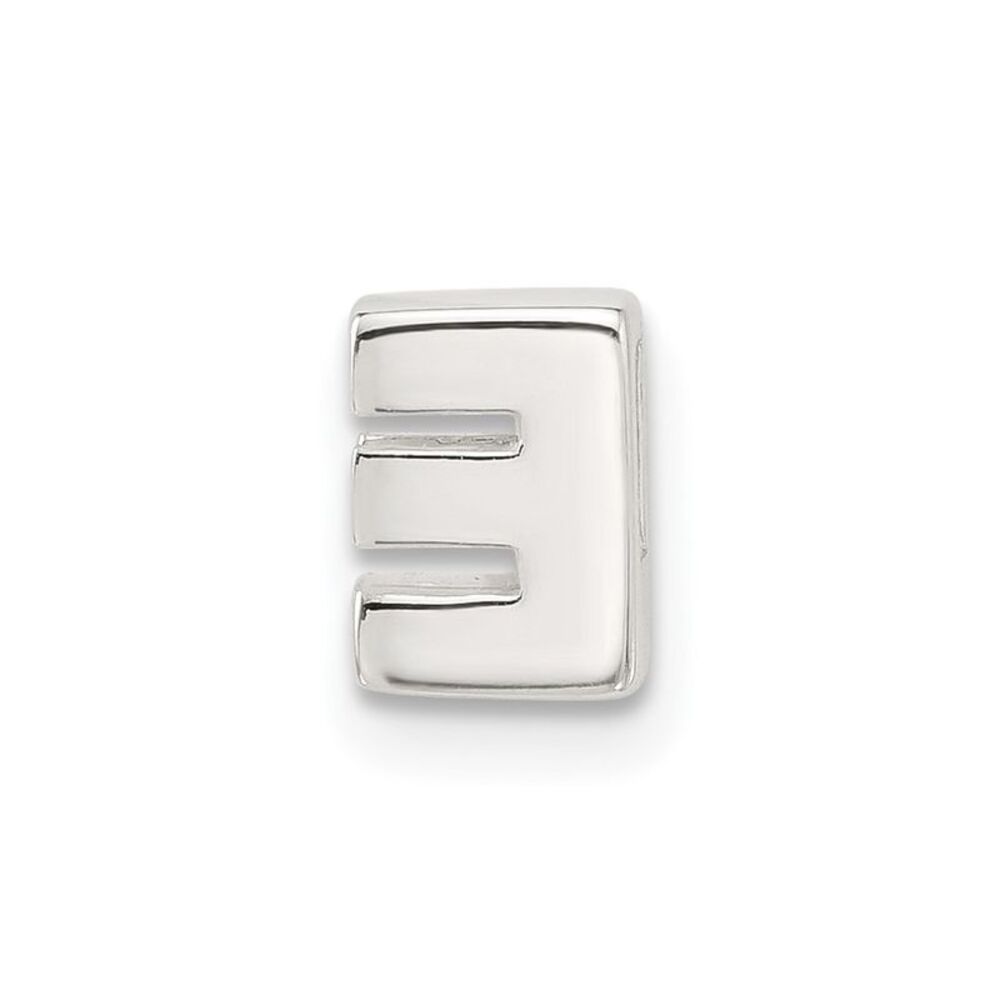 Kazi Luxury Sterling Silver E-Coated Letter E Sli… - image 3